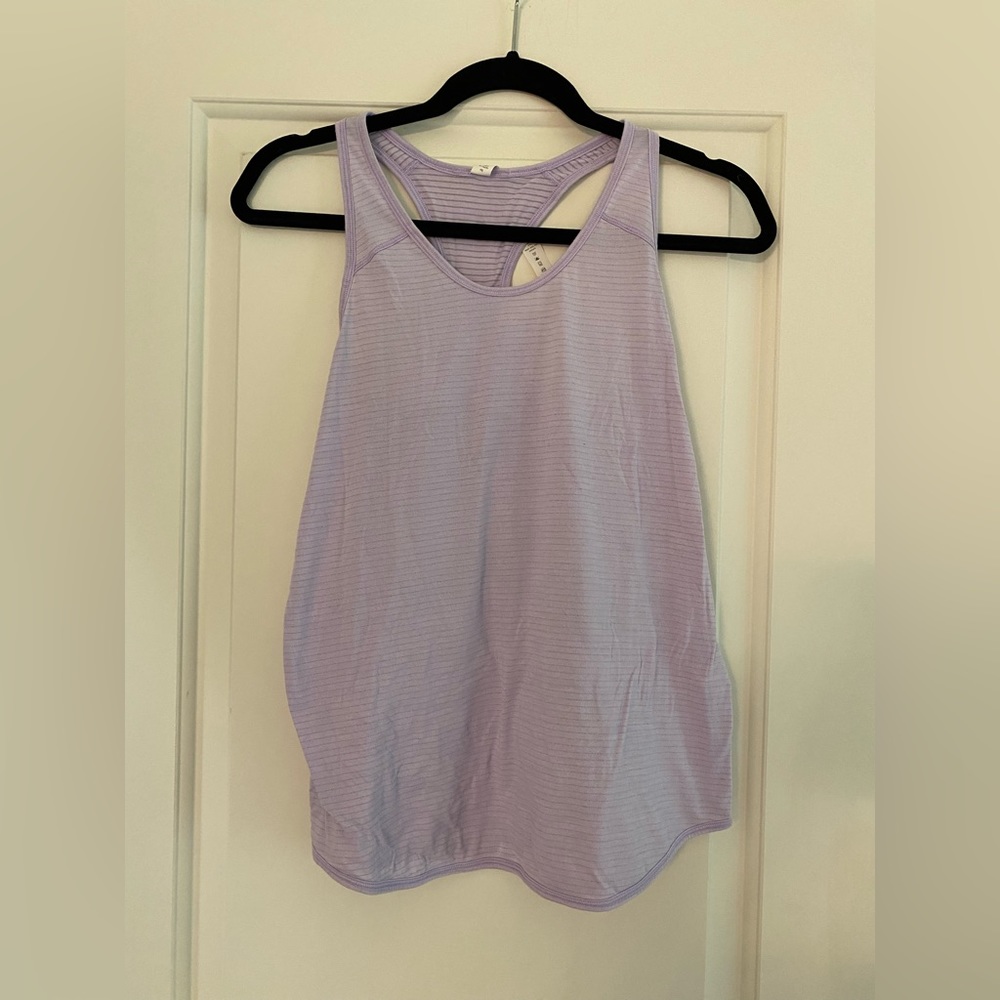 Lululemon Athletica Tank Top // Light Purple// size 4